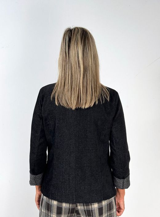 Americana Jaspeada Negra
