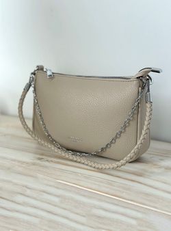 Bandolera Buterfly beige