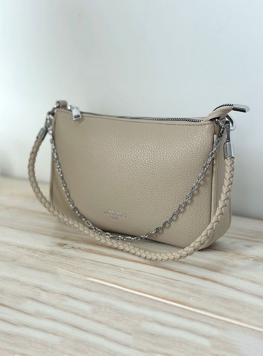 Bandolera Buterfly beige