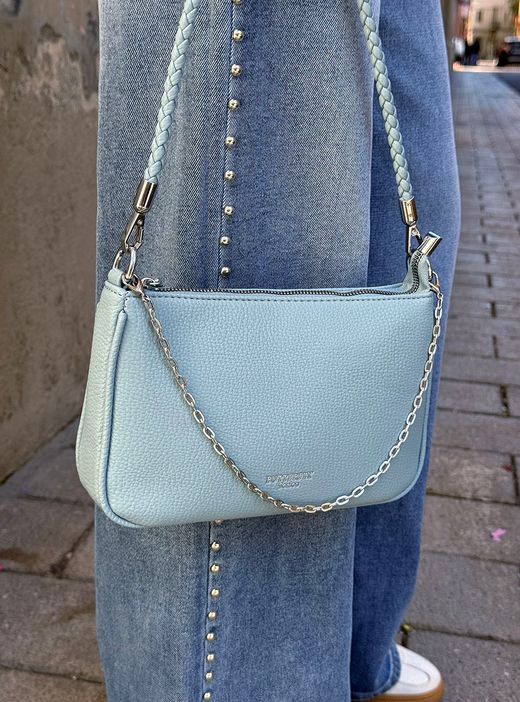 Bandolera Buterfly celeste