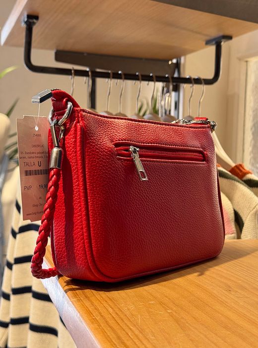 Bandolera Buterfly roja