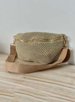 Bandolera lurex dorada