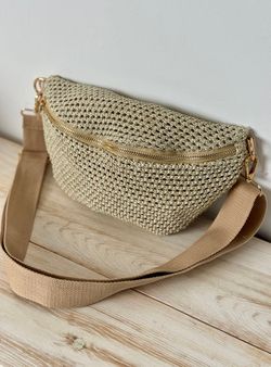 Bandolera lurex dorada