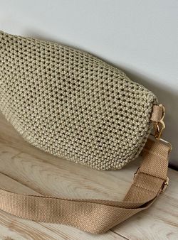 Bandolera lurex dorada