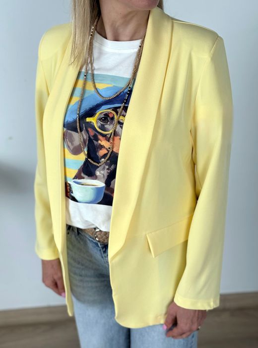 Blazer amarilla