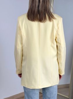 Blazer oversize amarilla