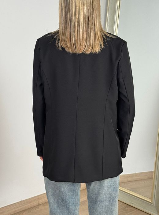 Blazer oversize negra