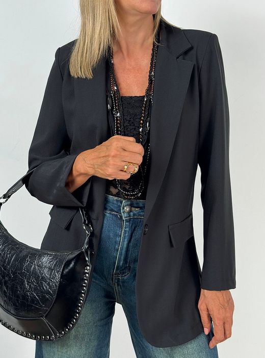 Blazer Sastre Negra