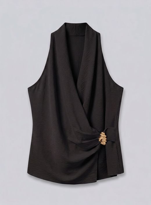 Blusa Bahía negra