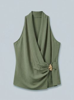 Blusa Bahía verde kaki