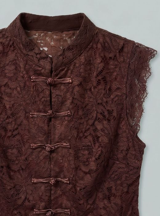 Blusa Japonesa Marrón