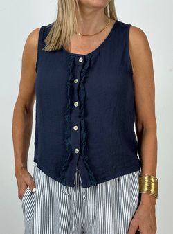 Blusa Mercadal azul marino