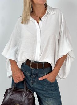 Blusa Oversize Blanca
