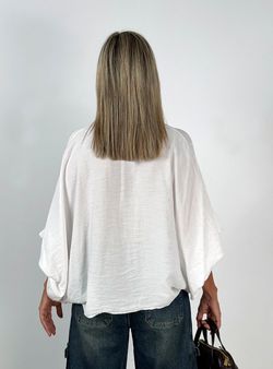 Blusa Oversize Blanca