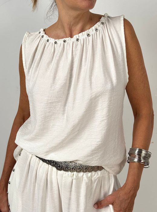Blusa Subur blanca