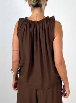 Blusa Subur marrón