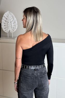 Body asimétrico negro