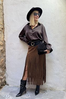 Bolso borreguito negro