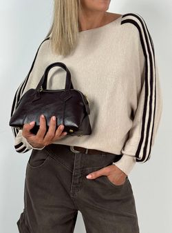 Bolso de Mano Regina Marrón