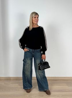 Bolso de Mano Regina Negro