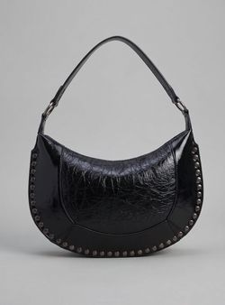 Bolso Hobo Tachas Negro
