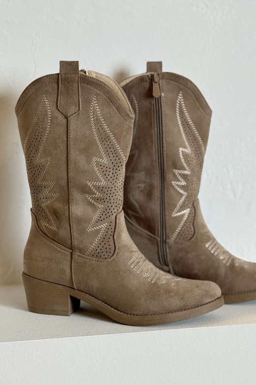 Botas cowboy tostado