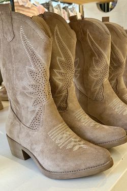 Botas cowboy tostado