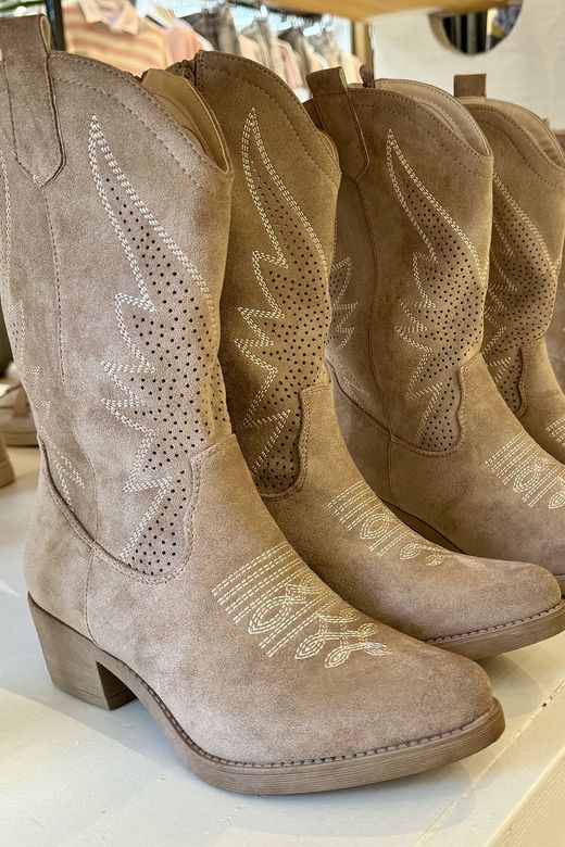 Botas cowboy tostado