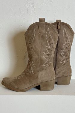 Botas cowboy tostado
