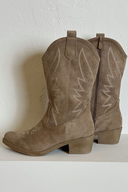 Botas cowboy tostado