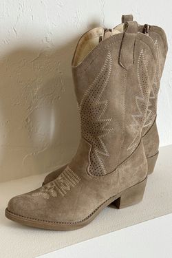 Botas cowboy tostado