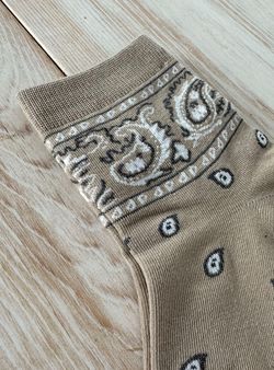 Calcetín cachemir tostado