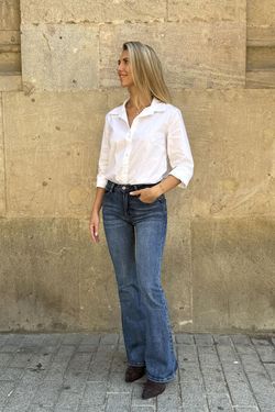 Camisa básica blanca