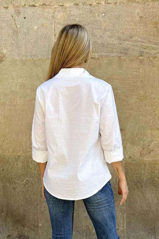 Camisa básica blanca