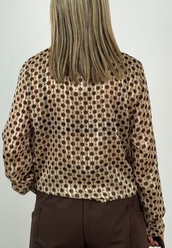 Camisa Cacao Chic Beige-Marrón