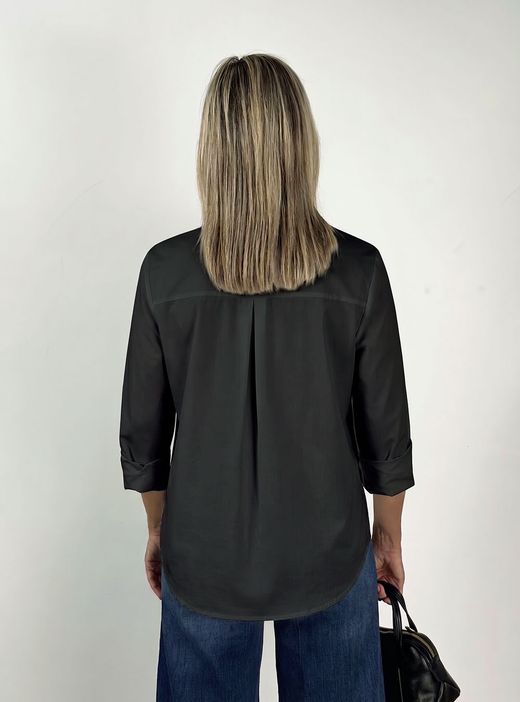 Camisa Japonesa Negra