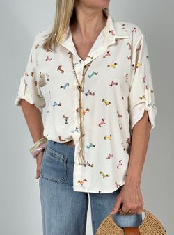 Camisa Teckel marfil