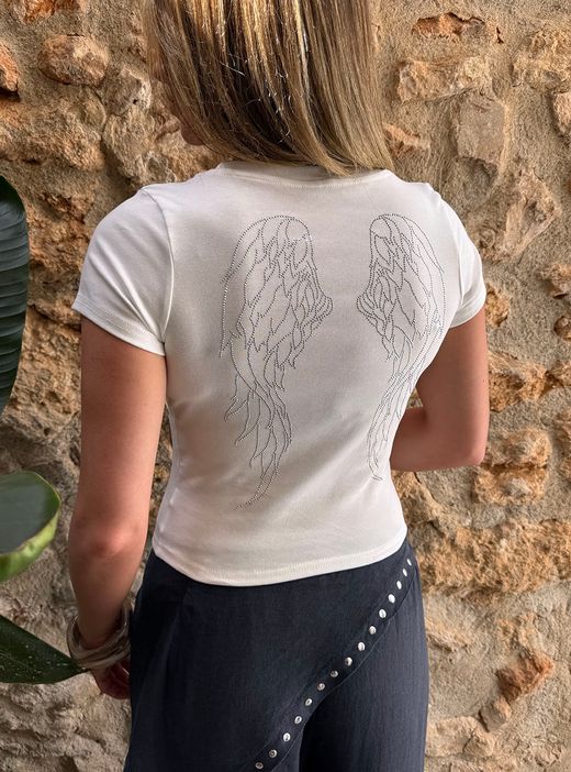Camiseta Angel blanca