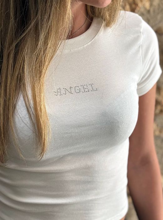 Camiseta Angel blanca