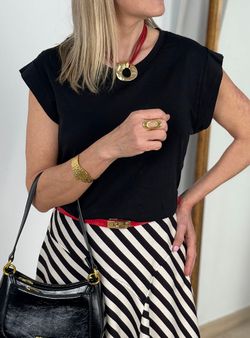 Camiseta básica rosa