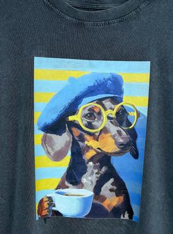 Camiseta Teckel café negra