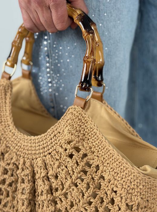 Bolso de mano Bambú