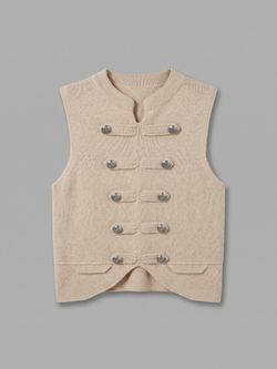 Chaleco Napoleón Beige