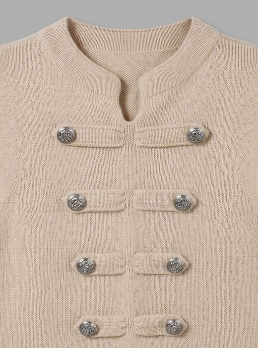 Chaleco Napoleón Beige