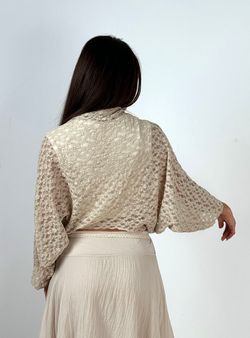 Chaqueta Bolero beige