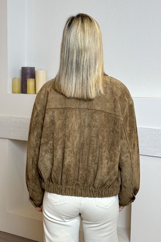 Chaqueta bómber Jones cámel