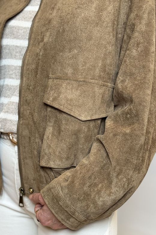 Chaqueta bómber Jones cámel