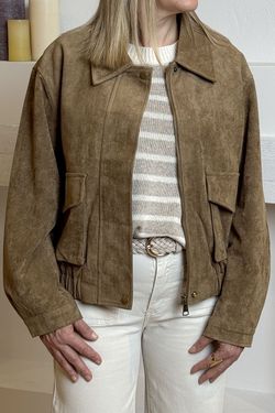 Chaqueta bómber Jones cámel