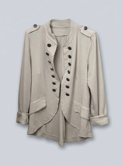 Chaqueta domadora militar beige