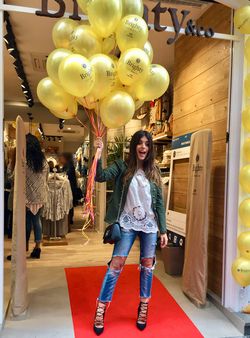 Chaqueta domadora militar beige